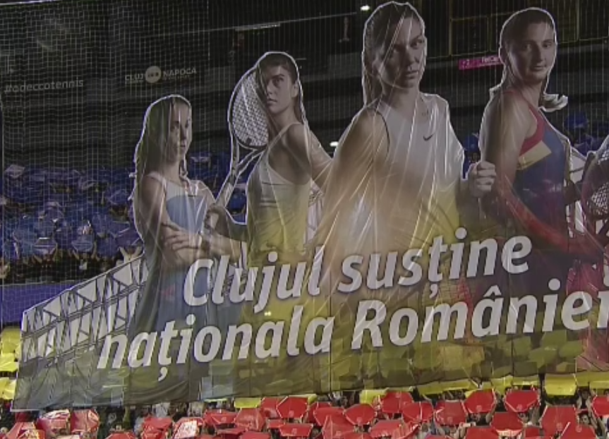 FED CUP Romania 2-0 Elvetia | VICTORIEEE! Begu castiga in doua seturi cu Bacszinsky, Halep a invins-o pe Golubic dupa un meci teribil_3