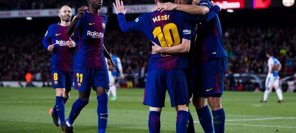 Sevilla 0-5 Barcelona, finala Cupei Spaniei! Catalanii fac SHOW si castiga primul trofeu al sezonului! Standing ovation pentru Iniesta