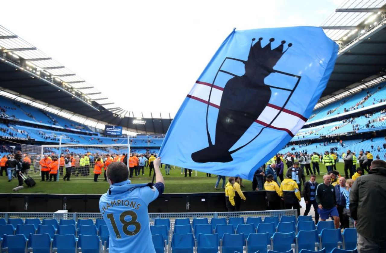 City a celebrat titlul cu o nebunie: 5-0, 82% posesie si terenul invadat de suporteri // GALERIE FOTO_8