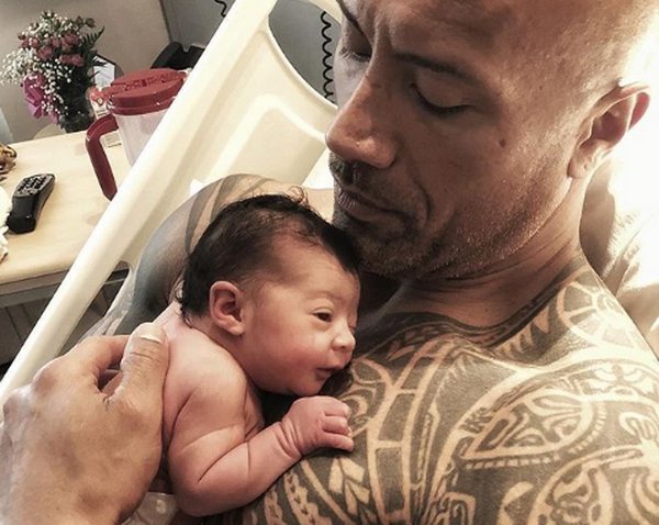 The Rock, tatic pentru a treia oara! Durul de la Hollywood are inca o fetita: O sa te iubesc, protejez si o sa te fac sa razi pentru tot restul vietii mele
