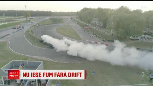 Nu iese fum fara drift! E masterand la ASE si a castigat campionatul national de drifturi