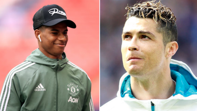 Cristiano, ce baiat! Ronaldo i-a trimis un super cadou urmasului sau de la Manchester United! Ce a primit pustiul Rashford_3