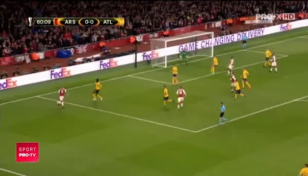 GOOOL Lacazette, in Arsenal - Atletico