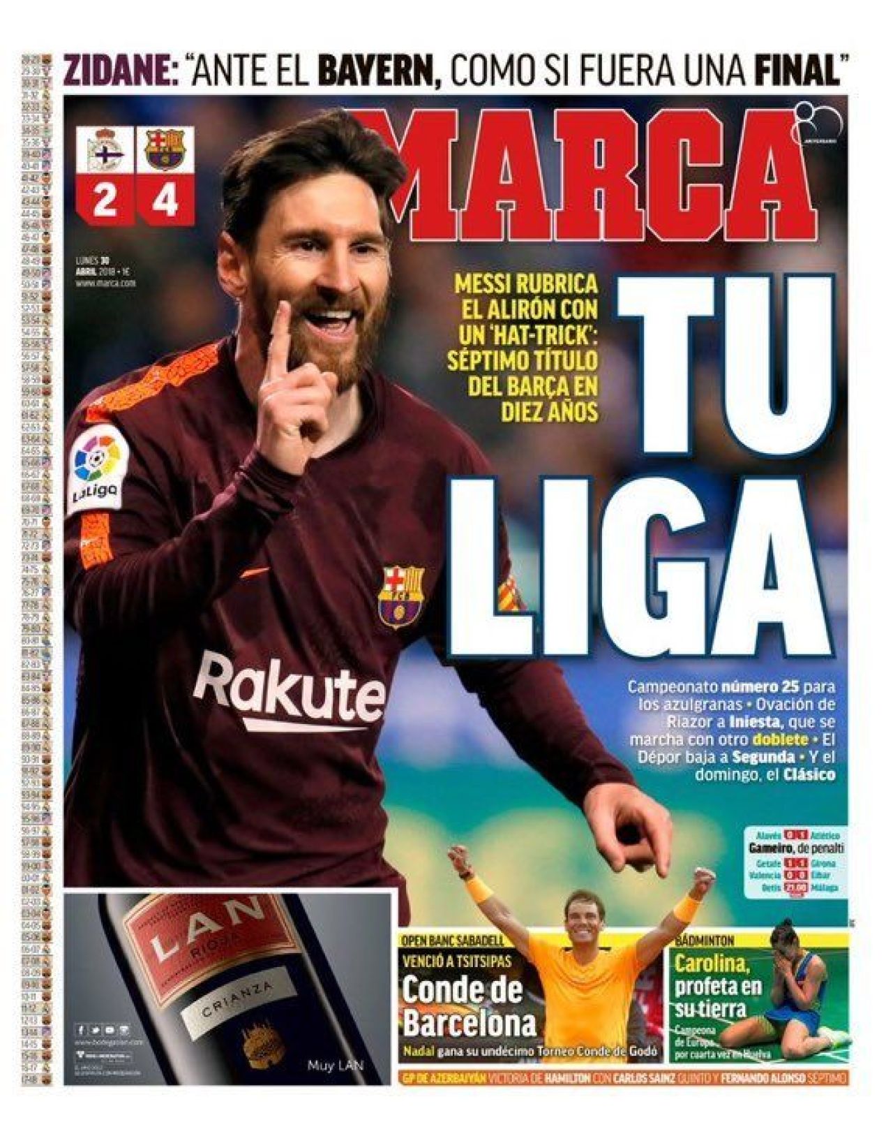 INVICTUS! Barcelona, titlul 25 in Spania! Messi, golul 1000 in cariera:
