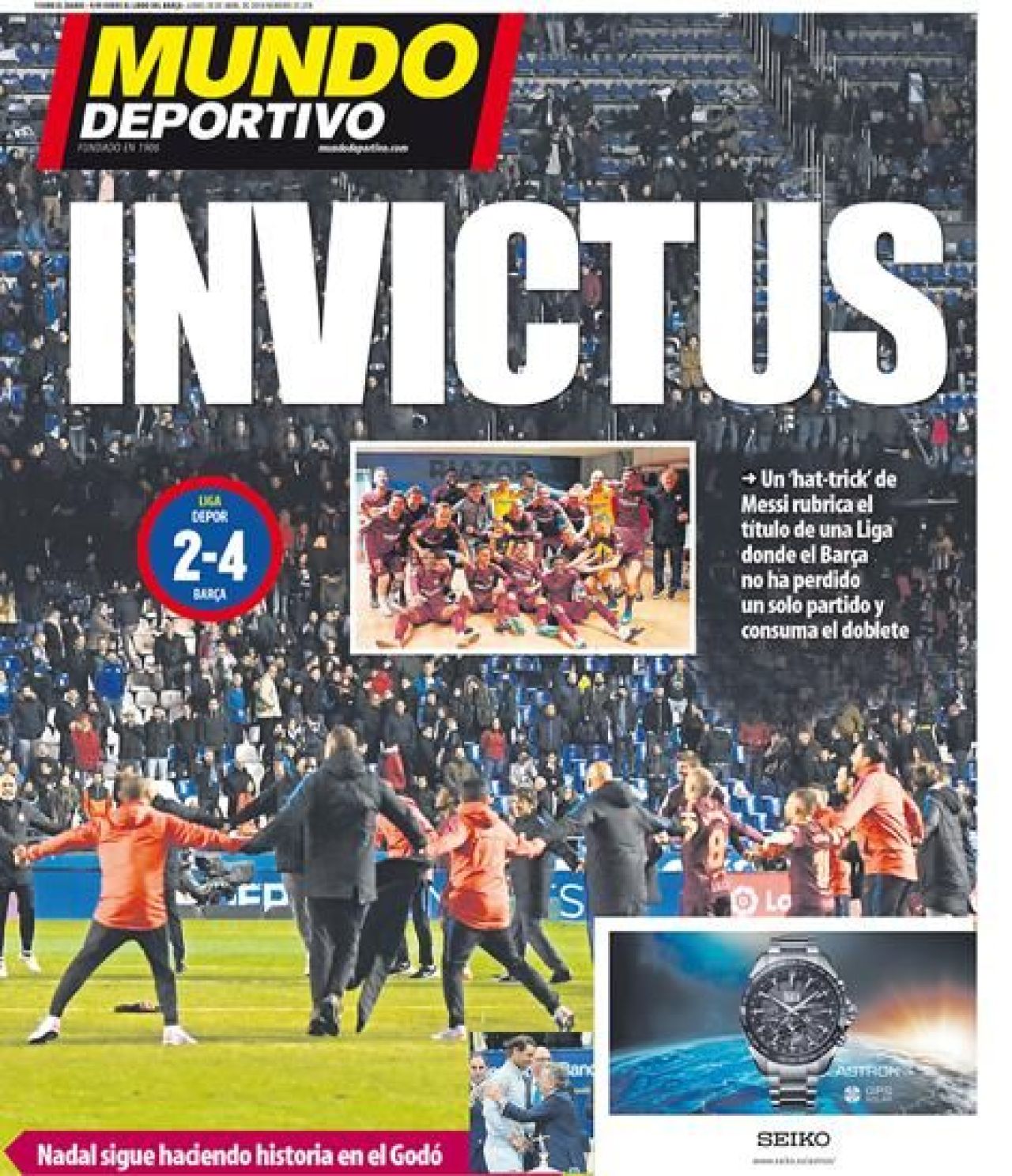 INVICTUS! Barcelona, titlul 25 in Spania! Messi, golul 1000 in cariera: