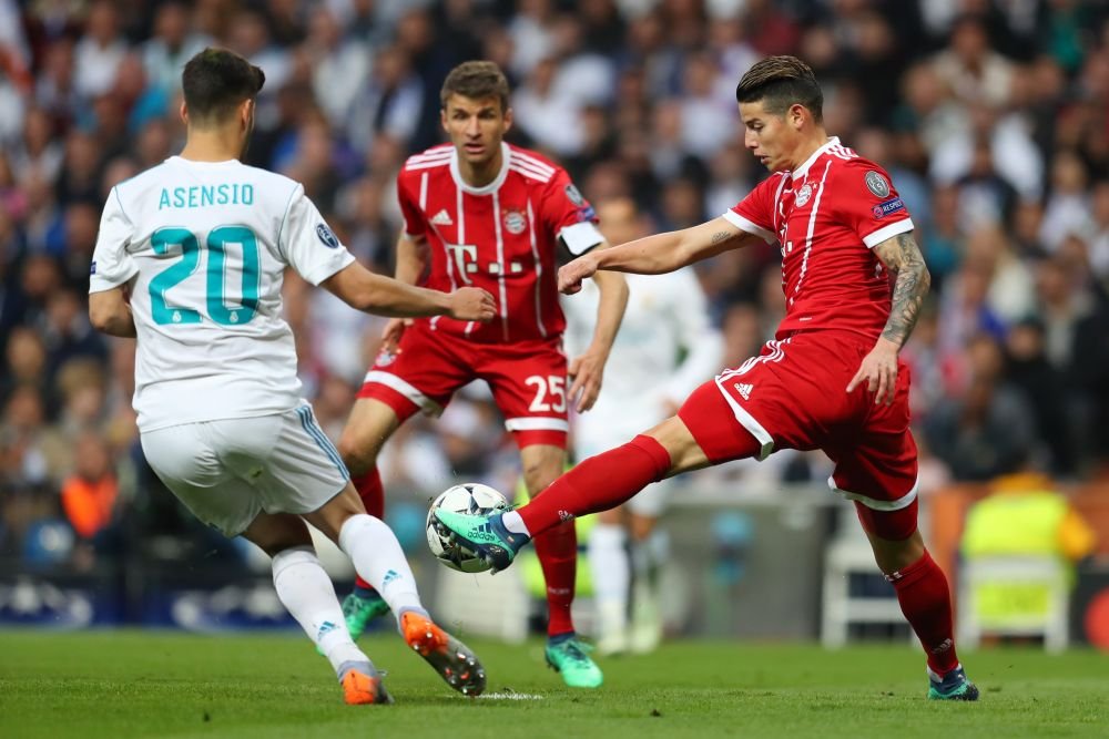 Cum a putut sa rateze de acolo?! James Rodriguez a avut ocazia SEZONULUI in UEFA Champions League! Cum a trimis din 2 metri