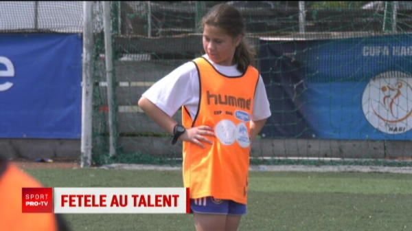 A mostenit talentul! Fiica unui fost golgheter din Liga 1 face senzatie la Cupa Hagi-Danone