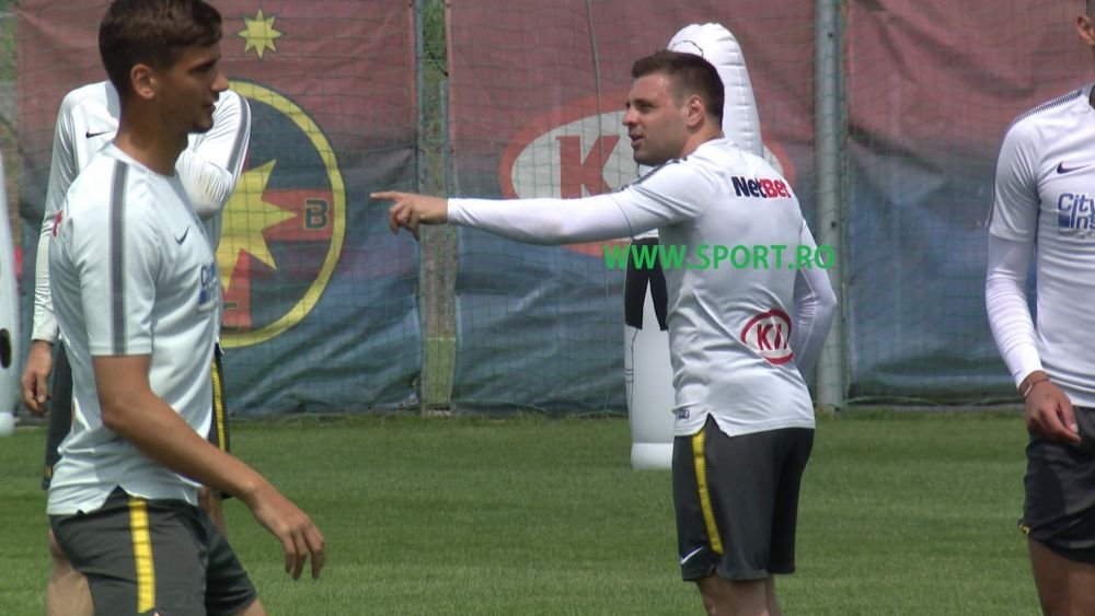 Aparitie surpriza la antrenamentul FCSB! Adi Popa se antreneaza sub comanda lui Dica! FOTO_2