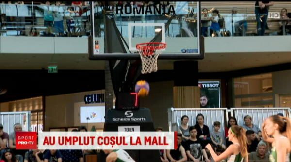Baschet la MALL! :) Ce show au facut americanii