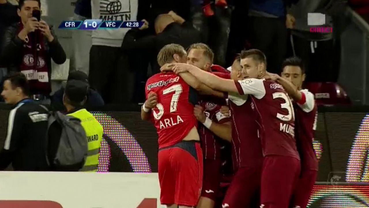 CFR CLUJ ESTE CAMPIOANA ROMANIEI! Golul lui Djokovic ii aduce TITLUL lui Dan Petrescu, FCSB a fost pe primul loc pentru 4 minute! Cum s-au trait ultimele 90 de minute ale sezonului_11