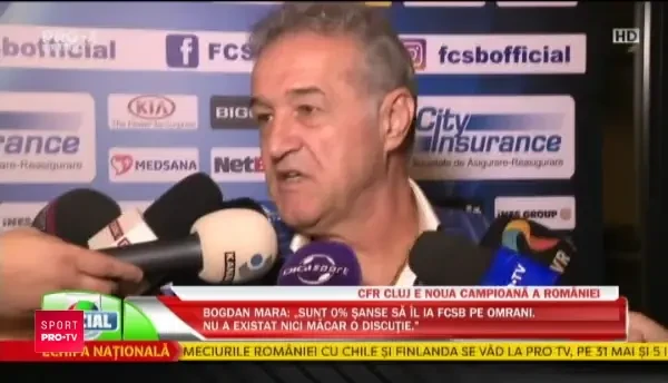VIDEO: Becali, surprins de furia surporterilor! Oamenii au tabarat pe el la interviu: "Schimba-l pe Dica!"