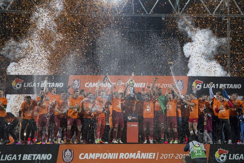 CFR CLUJ ESTE CAMPIOANA ROMANIEI! Golul lui Djokovic ii aduce TITLUL lui Dan Petrescu, FCSB a fost pe primul loc pentru 4 minute! Cum s-au trait ultimele 90 de minute ale sezonului_27