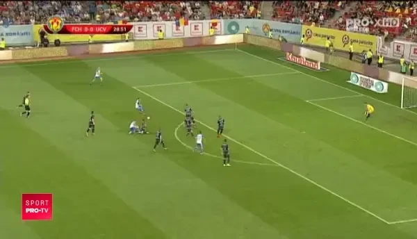 Hermannstadt 0-1 Craiova. Gol Gustavo