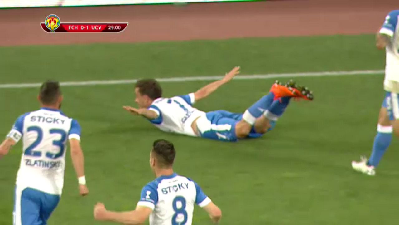 Craiova 2-0 Hermannstadt, vezi REZUMAT | Cupa merge la Craiova dupa 25 de ani! Gustavo si Mitrita au marcat superb! Vezi VIDEO_5