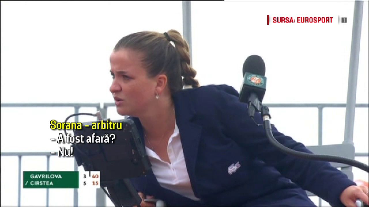 Sorana Cirstea, ELIMINARE cu scandal de la Roland Garros 2018! A RABUFNIT la adresa arbitrei: