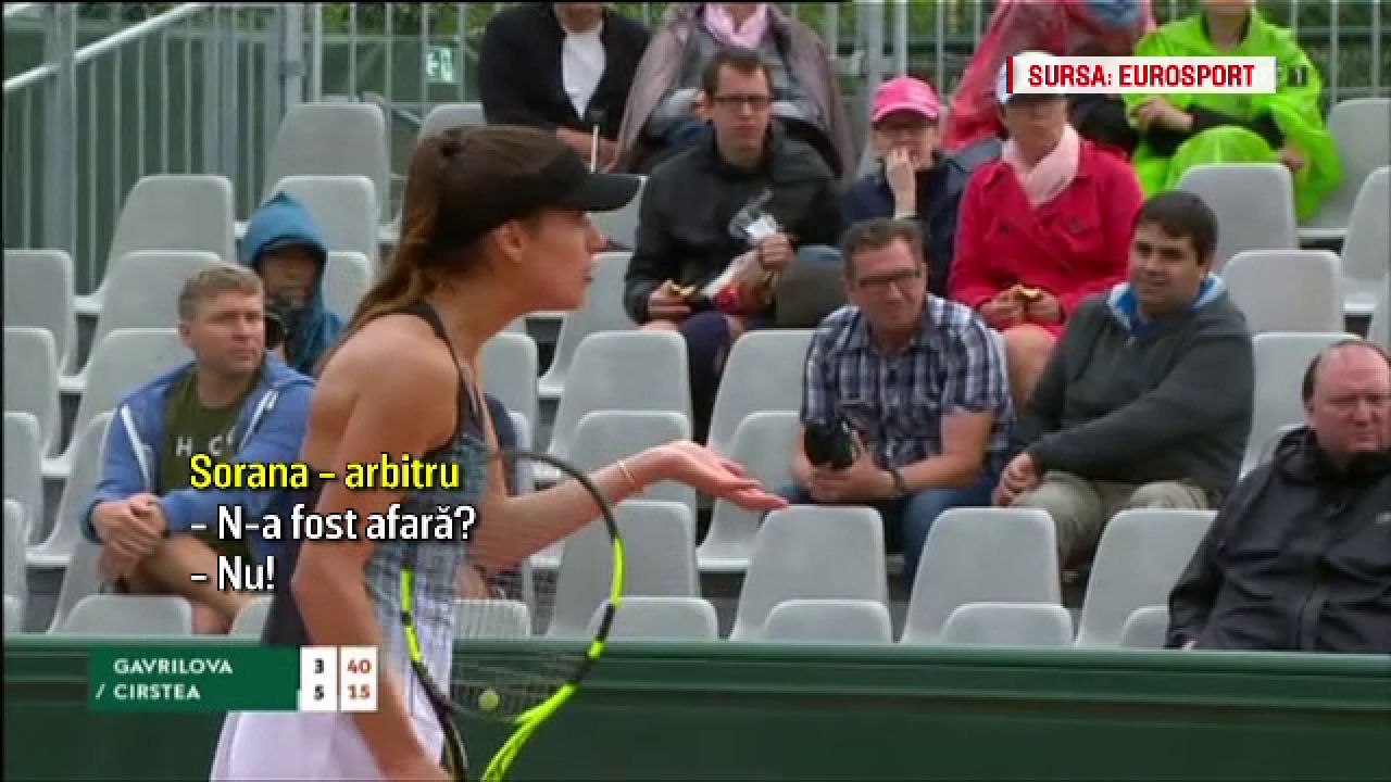 Sorana Cirstea, ELIMINARE cu scandal de la Roland Garros 2018! A RABUFNIT la adresa arbitrei: