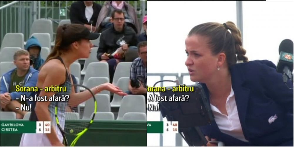 Sorana Cirstea, ELIMINARE cu scandal de la Roland Garros 2018! A RABUFNIT la adresa arbitrei: 