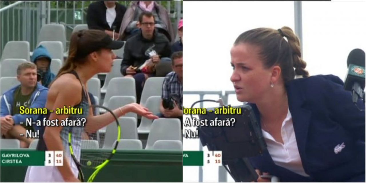 Sorana Cirstea, ELIMINARE cu scandal de la Roland Garros 2018! A RABUFNIT la adresa arbitrei: