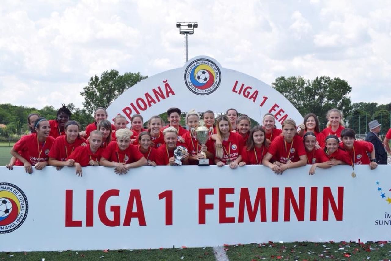 Campioana Romaniei la fotbal feminin va deveni in aceasta vara