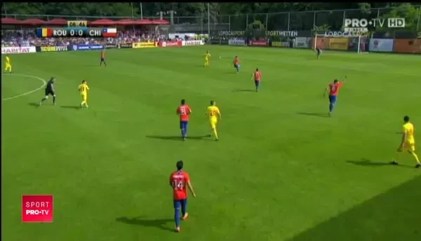 Romania - Chile, bara Tucudean