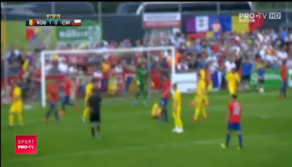 ROSU direct pentru Chile! Castillo l-a lovit cu cotul pe Tosca