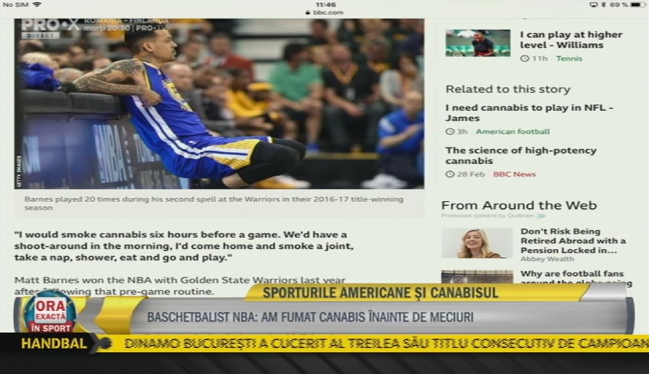 Jucatori la inaltime! Fenomenul marijuana in NBA: