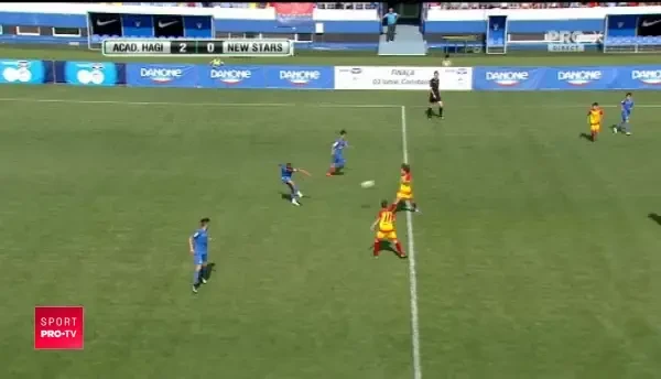 Cupa Hagi, golul de 3-0