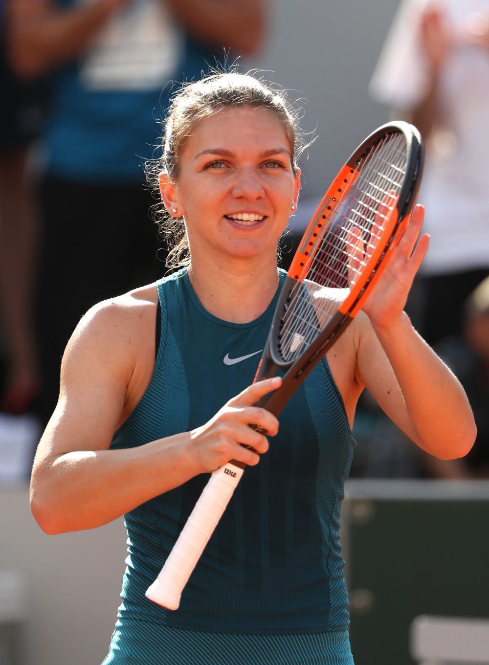 SIMONA HALEP - GARBINE MUGURUZA 6-1 6-4 | Calificare PERFECTA dupa ce a demolat-o pe Muguruza! Finala Roland Garros SE VEDE LA PRO TV_10