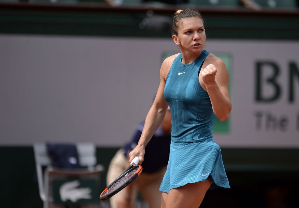 SIMONA HALEP - GARBINE MUGURUZA 6-1 6-4 | Calificare PERFECTA dupa ce a demolat-o pe Muguruza! Finala Roland Garros SE VEDE LA PRO TV_13