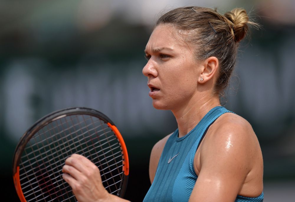 SIMONA HALEP - GARBINE MUGURUZA 6-1 6-4 | Calificare PERFECTA dupa ce a demolat-o pe Muguruza! Finala Roland Garros SE VEDE LA PRO TV_14