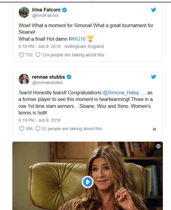 MII de mesaje CURG pentru Simona Halep dupa victoria la Roland Garros: 