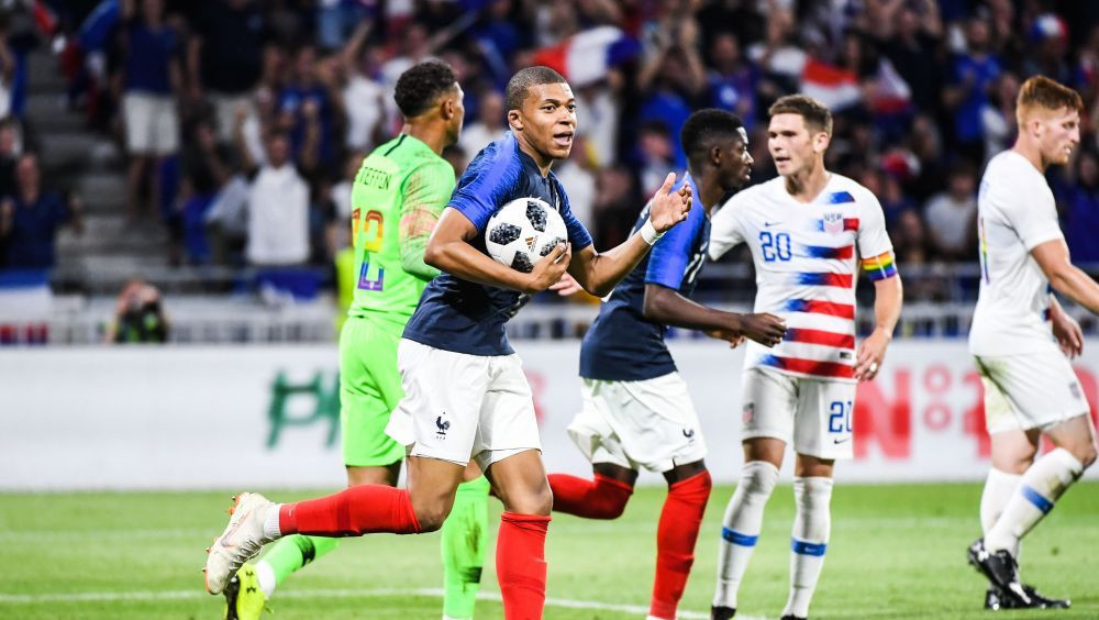 Franta, salvata de Mbappe de la infrangere in ultimul meci inainte de Mondial! SUA nu mai marcase niciodata in fata francezilor