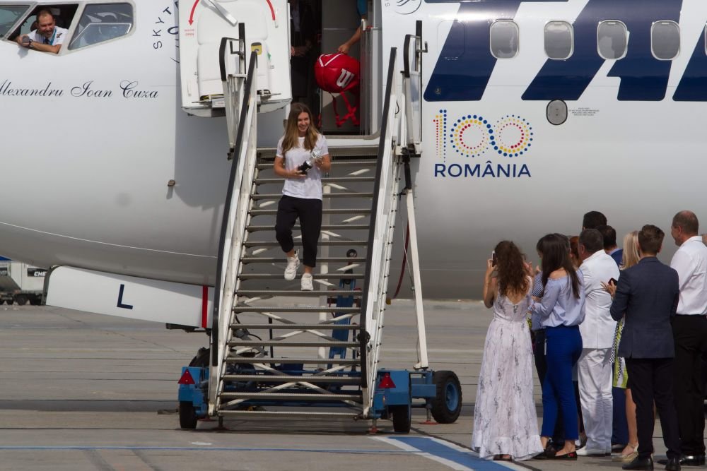 PRIMELE DECLARATII ale Simonei Halep la revenirea in tara: 