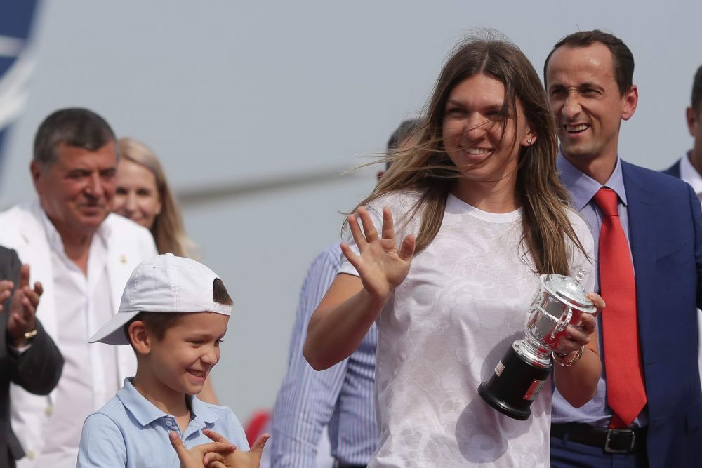 PRIMELE DECLARATII ale Simonei Halep la revenirea in tara: