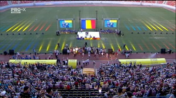 Imagini emotionante pe National Arena! Simona Halep si fanii au cantat imnul Romaniei | VIDEO