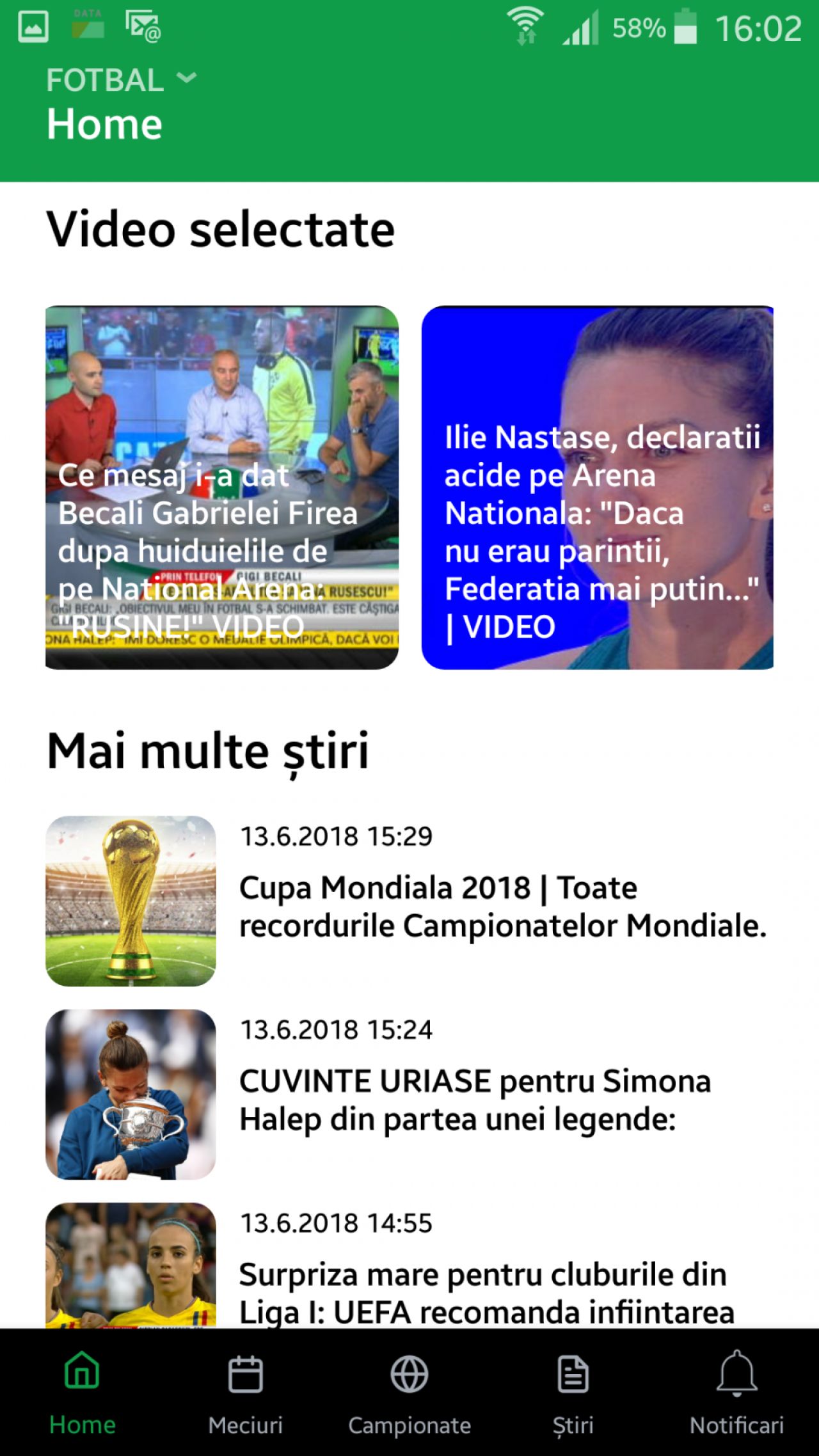 Sport.ro a lansat o noua aplicatie! Sectiune dedicata Cupei Mondiale, video la super calitate cea mai tare sectiune de livescores_4