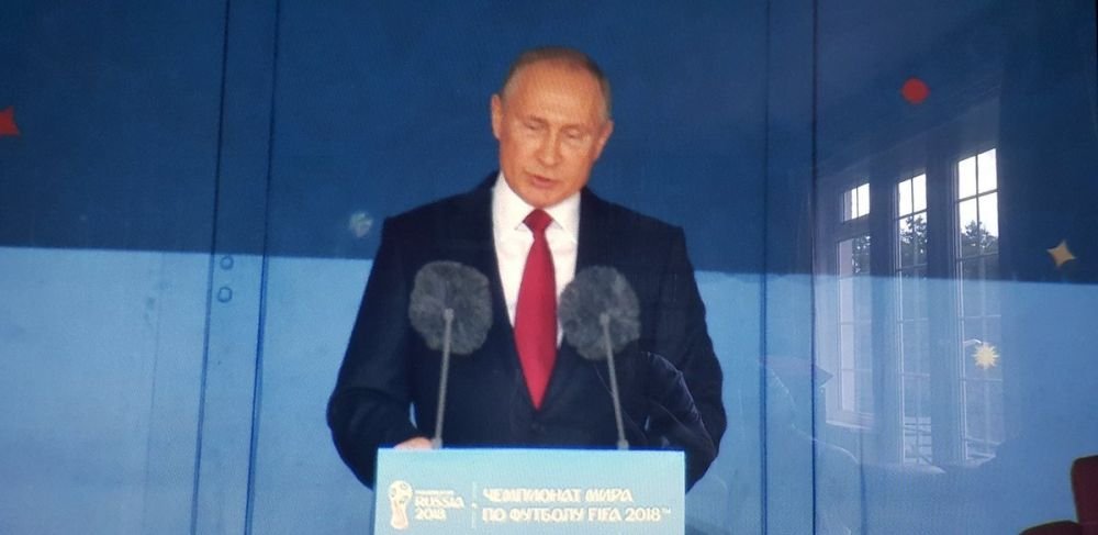 Putin a deschis Cupa Mondiala 2018: Bine ati venit in tara noastra! Presedintele Rusiei, IRONIZAT pe internet