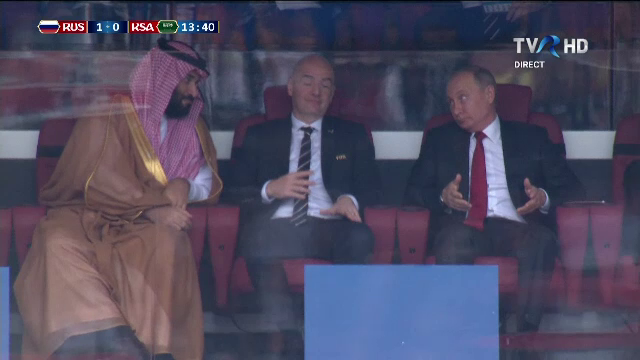 Imagini MONDIALE! Ce GEST a facut Putin catre seicul Arabiei Saudite dupa deschiderea de scor de la Rusia - Arabia Saudita! FOTO_2