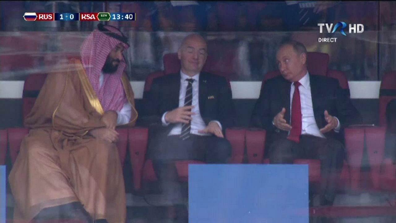 Imagini MONDIALE! Ce GEST a facut Putin catre seicul Arabiei Saudite dupa deschiderea de scor de la Rusia - Arabia Saudita! FOTO_3