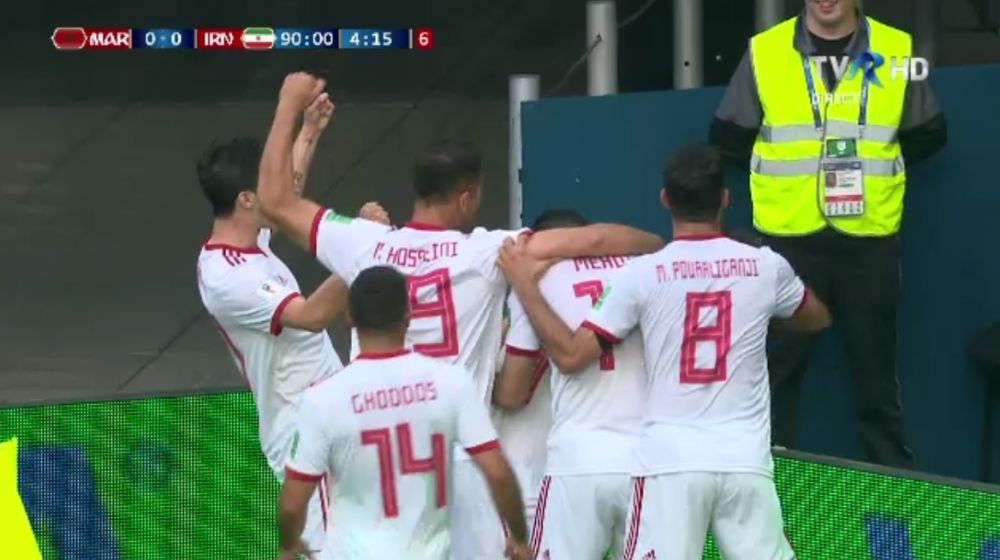 REZUMAT VIDEO | Maroc 0-1 Iran. Iranienii, la a doua lor victorie din istorie la un Mondial, la 20 de ani dupa ce au batut SUA. Marocanii si-au dat autogol in minutul 90+4_3