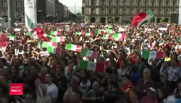 VIVA MEXICO! Cum a sarbatorit cea mai sexy prezentatoare victoria cu Germania. VIDEO