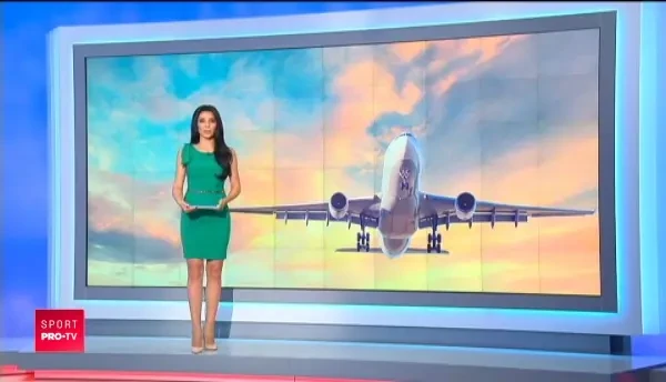 Aproape de o tragedie: avionul Arabiei Saudite a aterizat in flacari