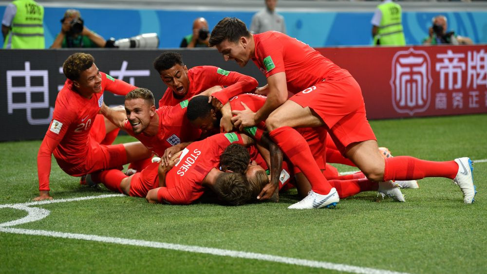 Englezii au oferit IMAGINILE ZILEI la Mondialul din Rusia! Nimeni nu se astepta sa-i vada asa | FOTO