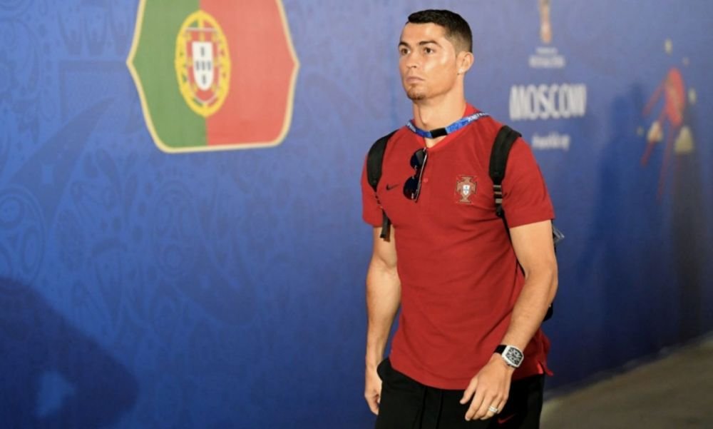 O noua AROGANTA la adresa lui Messi? FOTO FANTASTIC! Cum a aparut Ronaldo la meciul cu Maroc. FOTO