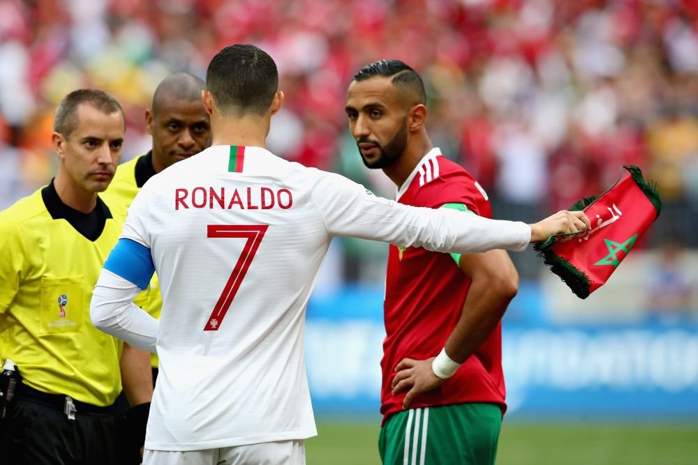 Arbitrul i-a cerut tricoul lui Ronaldo IN TIMPUL meciului! Marocanii, furiosi: E Mondial aici, nu circ! &nbsp;