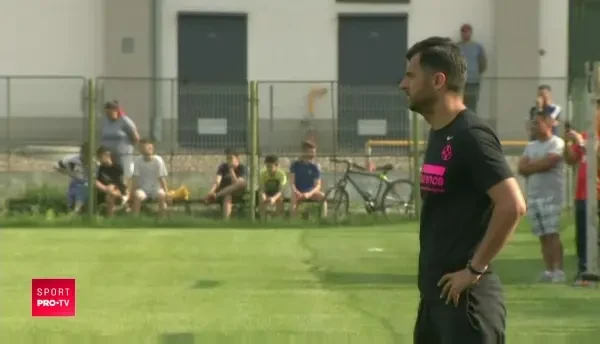 GOOOL FCSB | Florinel Coman deschide scorul in meciul cu CS Cornu, din cantonament