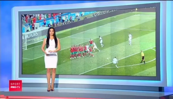 Arbitrul i-a cerut tricoul lui Ronaldo IN TIMPUL meciului! Marocanii, furiosi: E Mondial aici, nu circ!