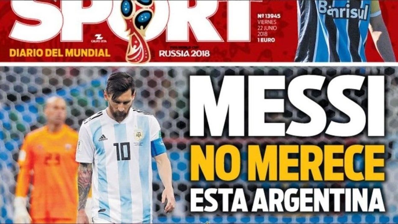 O lume intreaga socata de rusinea Argentinei: