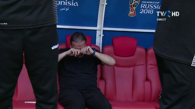 Cupa Mondiala 2018. Scene emotionante la Belgia - Tunisia! Selectionerul africanilor a PLANS ca un copil la imn. FOTO