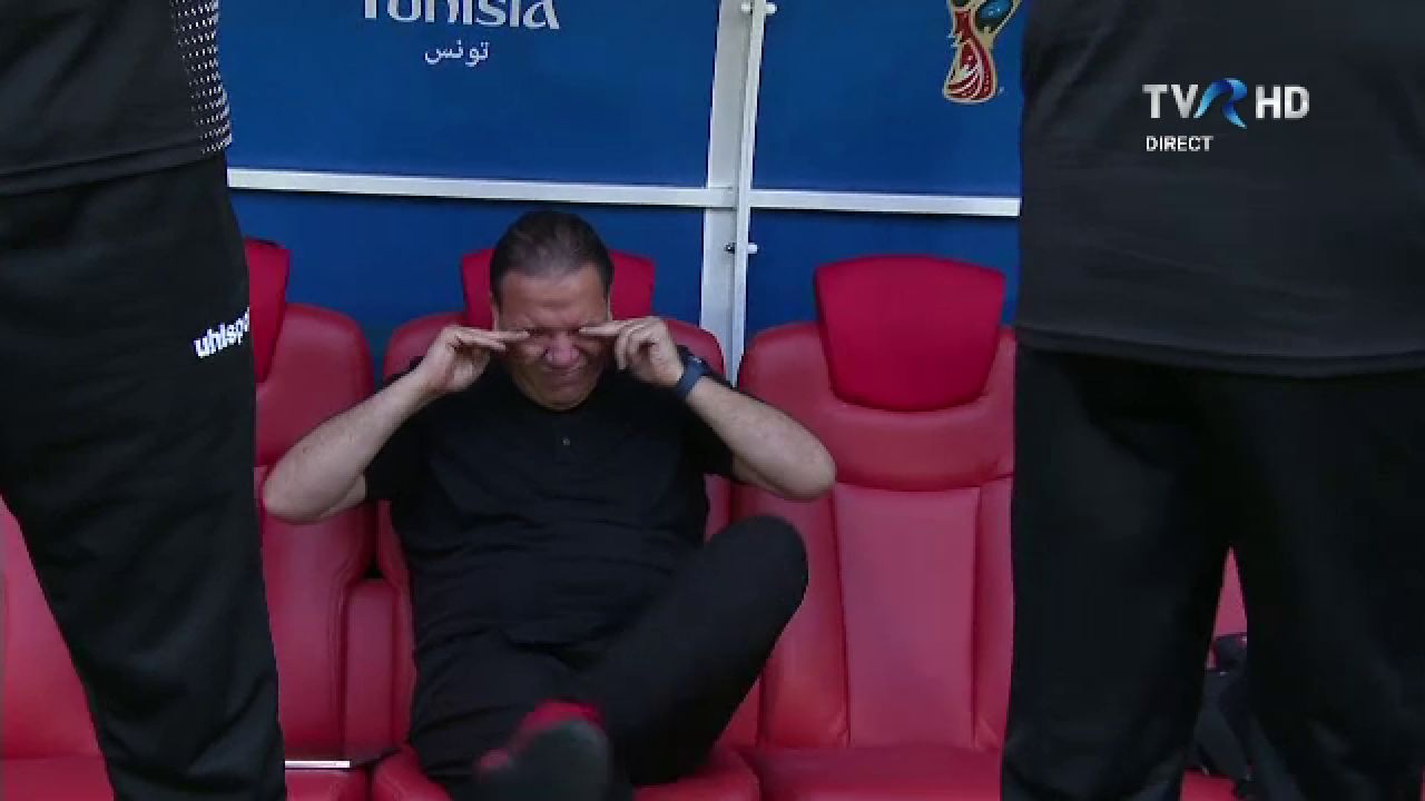 Cupa Mondiala 2018. Scene emotionante la Belgia - Tunisia! Selectionerul africanilor a PLANS ca un copil la imn. FOTO_2
